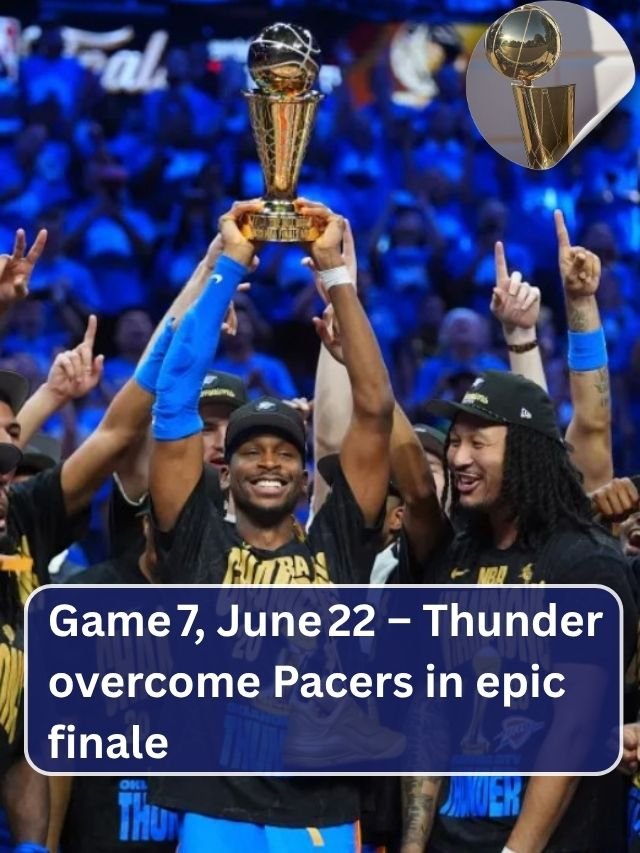 Oklahoma City Thunder: 2025 NBA Champions