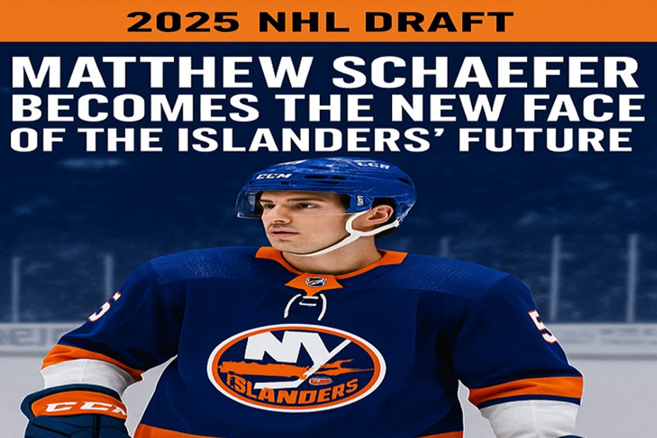 Matthew Schaefer Drafted #1 by Islanders – A New Era Begins (2025 NHL Draft)