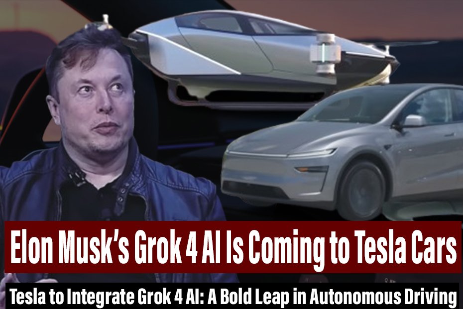 Tesla Cars Get a Brain: Grok 4 AI Integration Begins Next Week