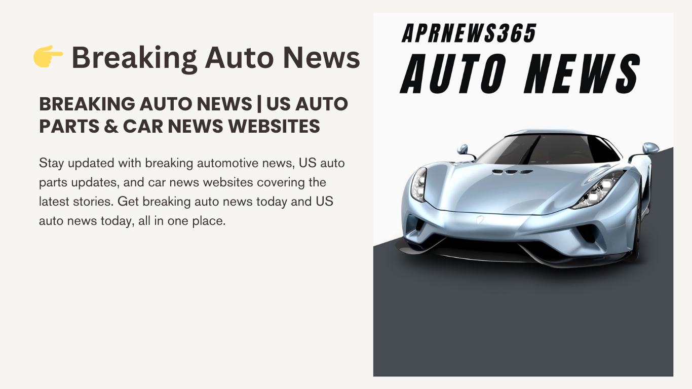 Breaking Auto News